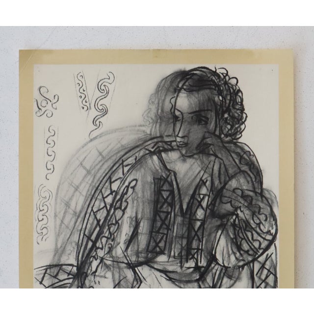 Date: 1975 Size: 14.5 x 24 inches Artist: Henri Matisse This is an exhibition poster promoting a display of Henri...