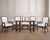 A stylish set of eight dining leather and rattan dining chairs made by McGuire, San Francisco, CA. The distinctive set is...