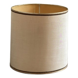 Vintage Mid-Century Modern Drum Shade For Sale