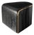 "Savini" Chair With Stainless Steel and Bronze Details, Handcrafted For Sale