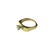 Late 20th Century Late 20th Century 14 Karat Yellow Gold Heart-Shaped Diamond Engagement Ring, Size 8 For Sale - Image 5 of 8