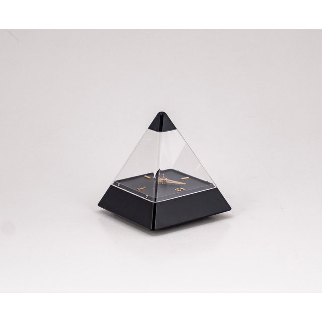 Pyramid Clock by Hidekatsu Nomizu for Tochigi Tokei, 1989 For Sale - Image 4 of 14