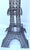 Vintage Mid-Century Large 7 Foot Beaded Glass Floor Lamp in the Form of the Eiffel Tower For Sale In Los Angeles - Image 6 of 11