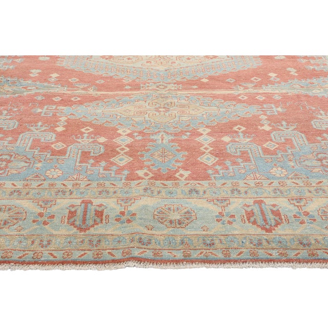 Vintage Persian Viss Rug - 07'06 X 11'08 For Sale - Image 4 of 9