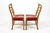 Red Set of 4 Danish Mid Century Dining Chairs For Sale - Image 8 of 14