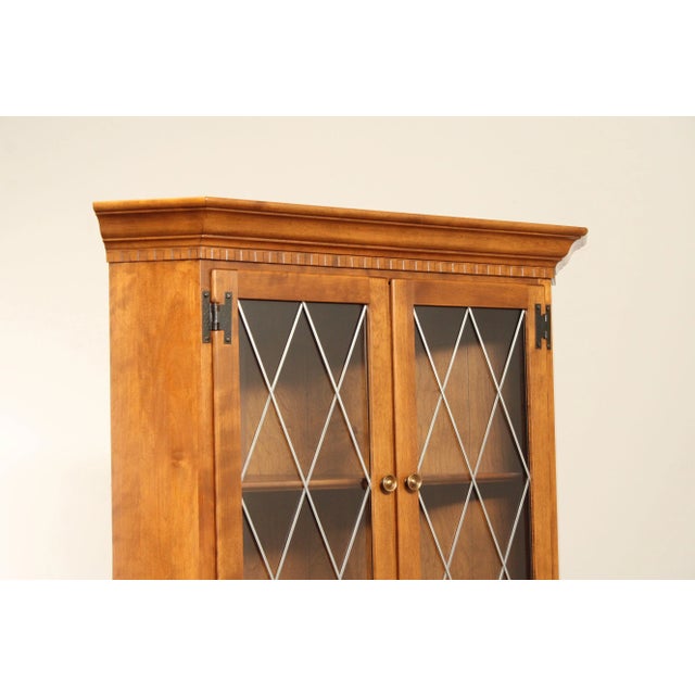 1970s Ethan Allen Heirloom Maple Corner Cabinet For Sale - Image 5 of 12