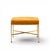 Paul McCobb for Calvin Mid Century Brass X Base Stools - Pair For Sale - Image 9 of 10