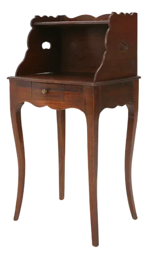 Louis XV Style Nightstand in Wood, France, 1900s