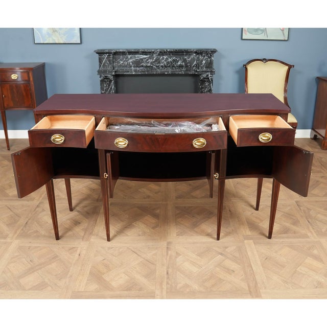 Hickory Chair Furniture Company 1990s Hickory Chair Sideboard For Sale - Image 4 of 16