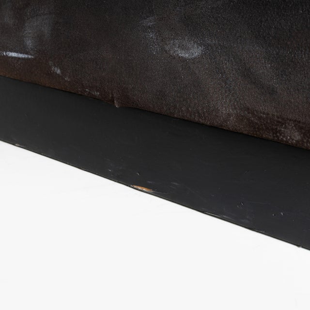 Bed in Inox and Suede, 1970 For Sale - Image 9 of 15