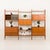 Scandinavian Free-Standing Teak Wall Shelf with 5 Cabinets, Norway, 1960s For Sale - Image 12 of 18