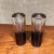 For your consideration, 1980s pair of art glass vases controlled bubble Poland. Dimensions: 6 H x 2.13 in diameter. Please...