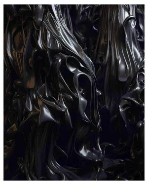 Kevin Abanto, Lustrous Reverie, Digital Print, 2023