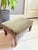Wood Circa 1930 French Provincial Style Olive Velvet Footstool - Made in Belgium For Sale - Image 7 of 10