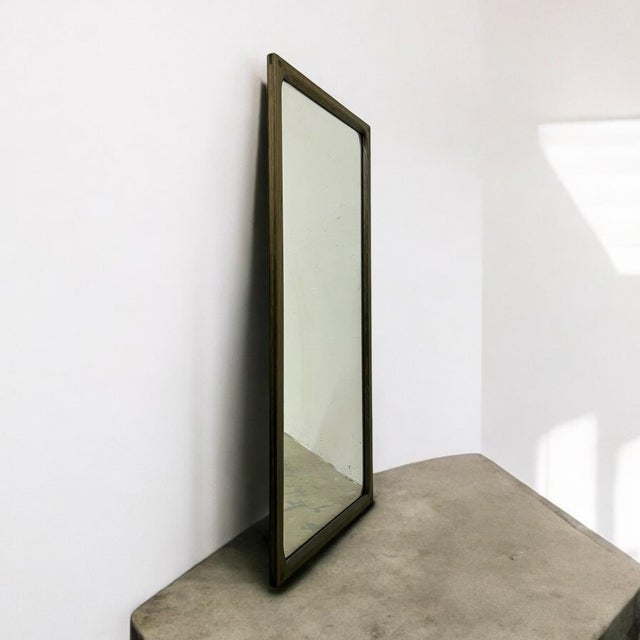 Oak Chest of Drawers with Wall Mirror by Aksel Kjersgaard for Odder Møbelfabrik, Denmark, 1960s, Set of 2 For Sale - Image 11 of 18