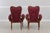 Pair Vintage Louis XV Mahogany Fireside Armchairs For Sale - Image 4 of 14