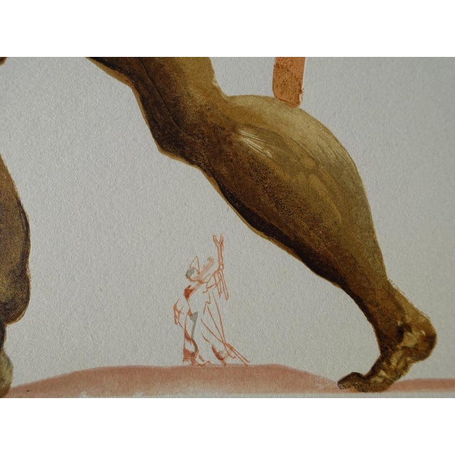 Salvador Dali, Les traitres envers leurs hôtes, Nude, Etching For Sale - Image 5 of 7