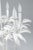 Metal Sublimely White Tole Faux Bamboo and Palm Motife Floor Lamp For Sale - Image 7 of 9