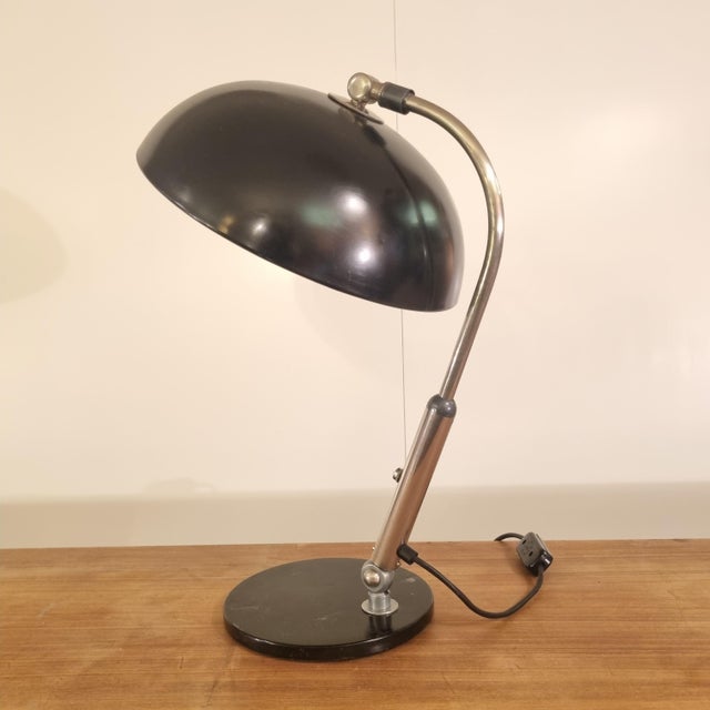 Mid-Century Modern Model 414 Desk Lamp by Busquet for Hala, 1950s For Sale - Image 3 of 12