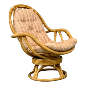 1970’s Papasan Style Lounge Chair