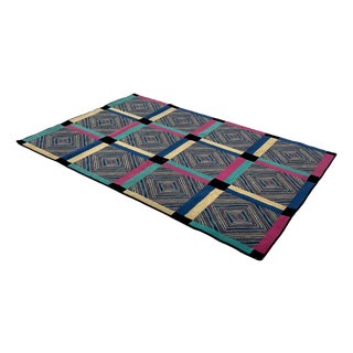 Vintage Wool Rug from Missoni, 1980s For Sale