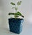 Mid 20th Century Mid Century Modern Cornflower Blue Ceramic Planter For Sale - Image 5 of 17