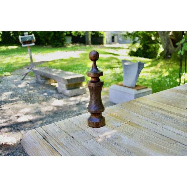 Vintage Wenge Wood Pepper Mill from Laurids Lonborg, Denmark, 1960s For Sale - Image 12 of 12