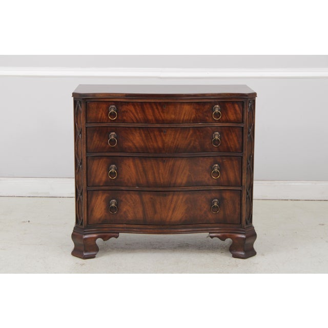 Age: Approx: 20 Years Old Details: Factory Distressed Historic James River Collection Lion Head Drawer Pulls Bracket Feet...