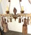 French Provincial Style Chandelier by Niermann Weeks-Pair Is Available For Sale - Image 4 of 12