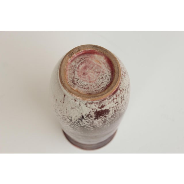 Bauhaus Ceramic Vase from Gusso Reuss, 1930s For Sale - Image 13 of 15