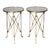 Empire Style Gueridon Tables - a Pair For Sale