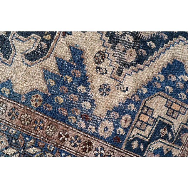 Orange 1900s, Handmade Antique Caucasian Shirvan Rug 4.1' X 6.2' For Sale - Image 8 of 14