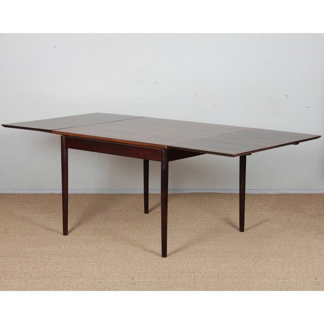 Wood Vintage Dining Table by Svend Erik Jensen for Møbelfabrik, 1960 For Sale - Image 7 of 8