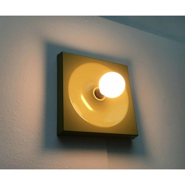 Mid-Century Space Age Quadro Wall Lamps by Jürgen Lange for
