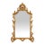 Vintage Italian Rococo Style Giltwood Mirror With Gold Leaf Patina – 53” Tall For Sale