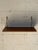 Vintage Teak Floating Wall Shelf With Brass-Tone Metal Brackets – Mid-Century Modern Scandinavian Wall-Mounted Shelf For Sale - Image 10 of 10