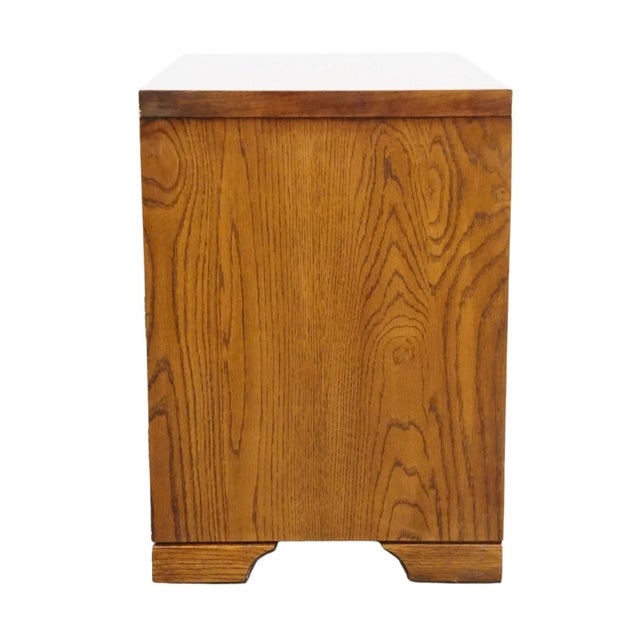 Thomasville Furniture Kallista Collection Contemporary Transitional 27" Cabinet Nightstand 25812 For Sale - Image 11 of 14