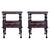 20th Century Pair of Solid Carved French Nightstands with Low Drawer For Sale - Image 15 of 18