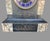 Stone Antique 19th C Black Marble Mantel Clock Blue Dial Open Escapement 16” For Sale - Image 7 of 10