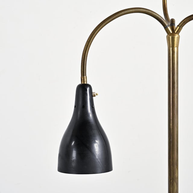 Adjustable Floor Lamp by Giuseppe Ostuni, Oluce 1950 from Oluce For Sale - Image 4 of 10