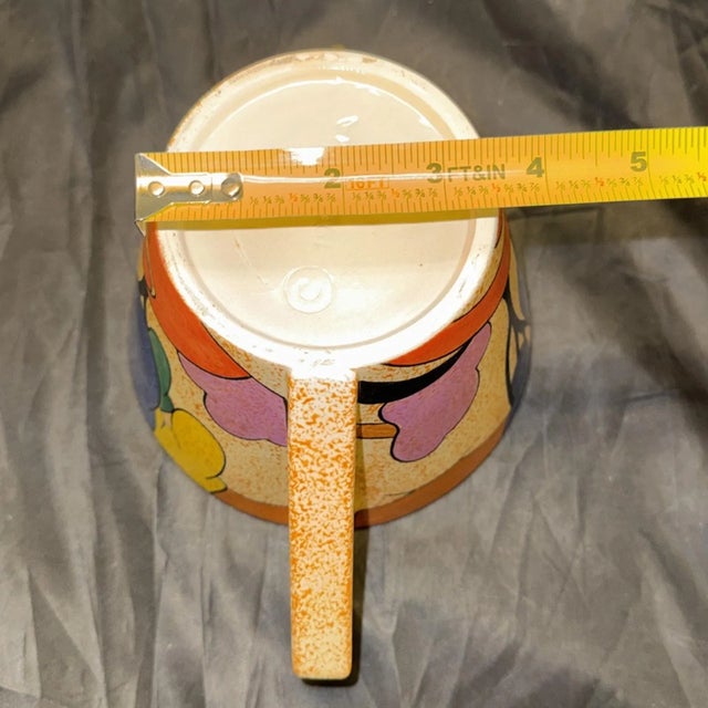 Clarice Cliff Bizarre Autumn Trees Teapot Mma 1993 Art Deco Painted Reproduction For Sale - Image 10 of 14