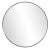 Metal Kenneth Ludwig Chicago Steele Black Round Mirror For Sale - Image 7 of 7