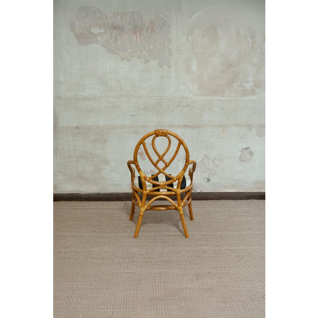 Vintage Bamboo Chairs, 1970s, Set of 6 For Sale - Image 13 of 15