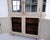Antique German Painted Oak Display Cabinet with Glass Doors, 1790s For Sale - Image 11 of 17