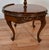 1920 Antique French Louis XV Walnut Inlaid 2 Tier Side End Table / Serving Table For Sale - Image 10 of 12
