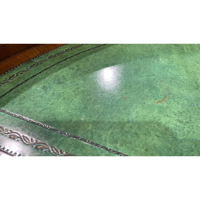 Vintage Regency Carlton House Writing Desk by J. Zonon For Sale - Image 12 of 16