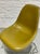Vintage Herman Miller Eames Olive Green Upholstered Fiberglass Shell Chair – Stacking Wire Base, C. 1950's For Sale - Image 9 of 10