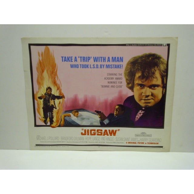 1968 Vintage "Jigsaw" Movie Poster Chairish