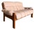 Vintage Ekornes Montana Leather and Teak Sofa For Sale