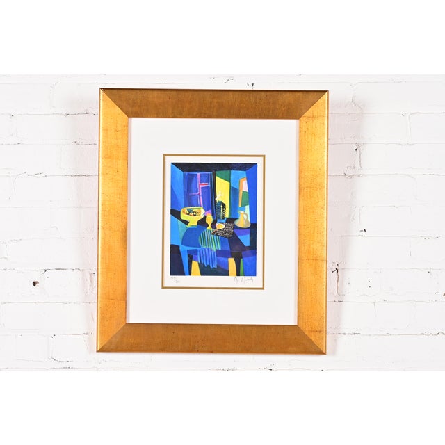 Marcel Mouly "Le Siphon Du Manier De Gis" Framed Lithograph, 2003 For Sale - Image 11 of 11